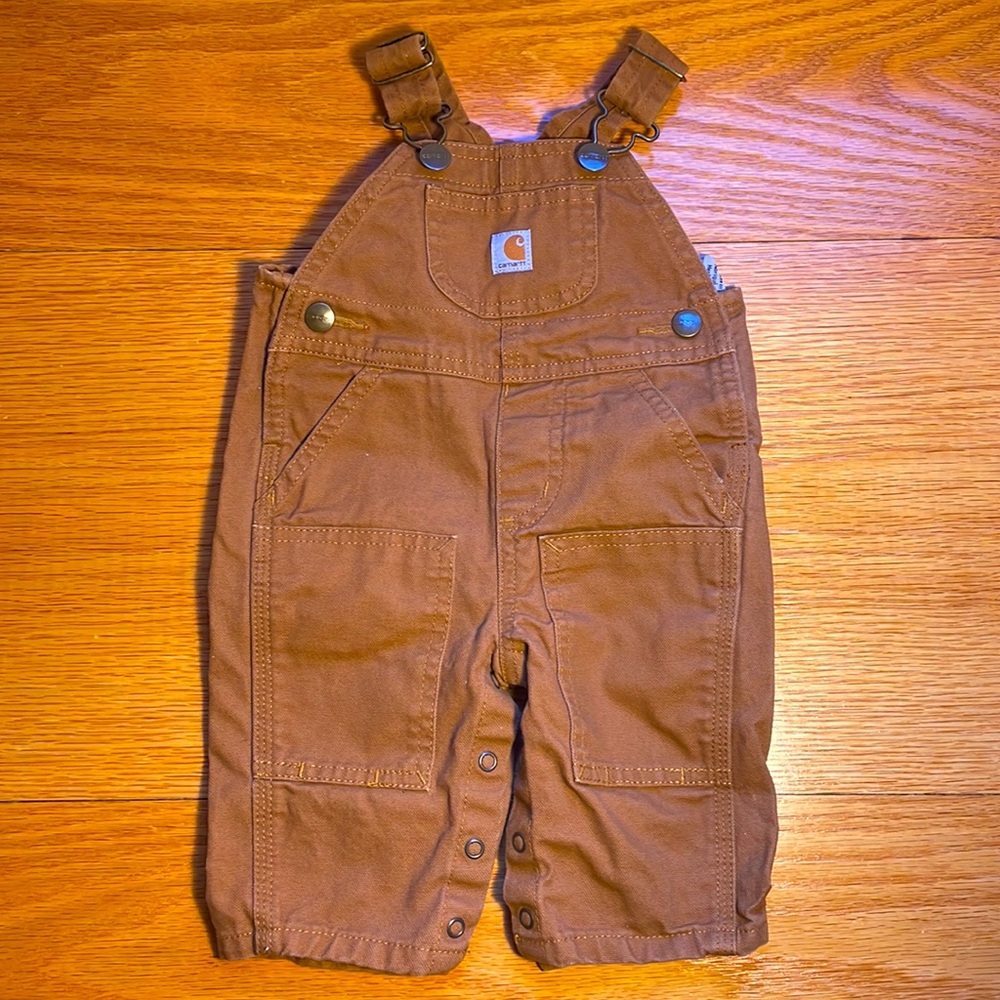 3M Brown Button Carhartt Overalls